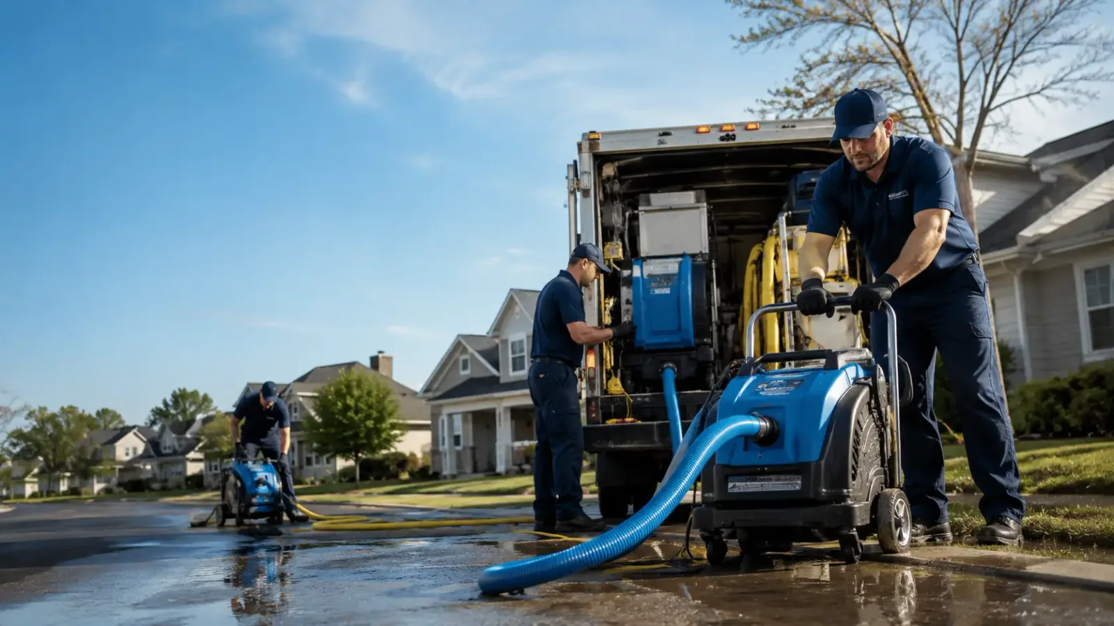 Flood Damage Cleanup in Orange, CA